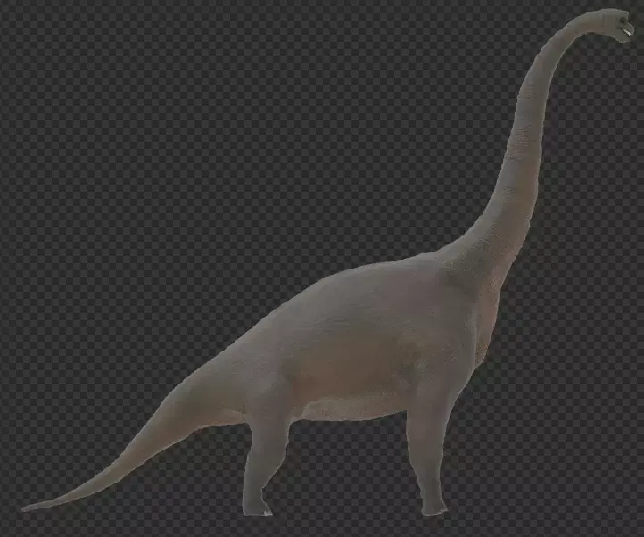 Brachiosaurus dinosaur Low-poly 3D model purchase