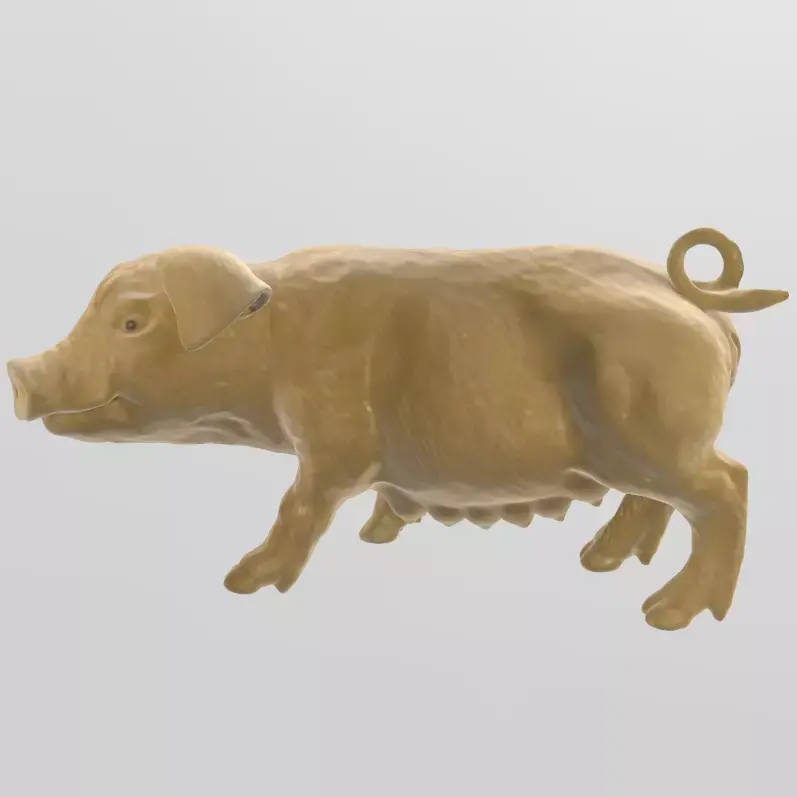 Cochon pig 3D print model