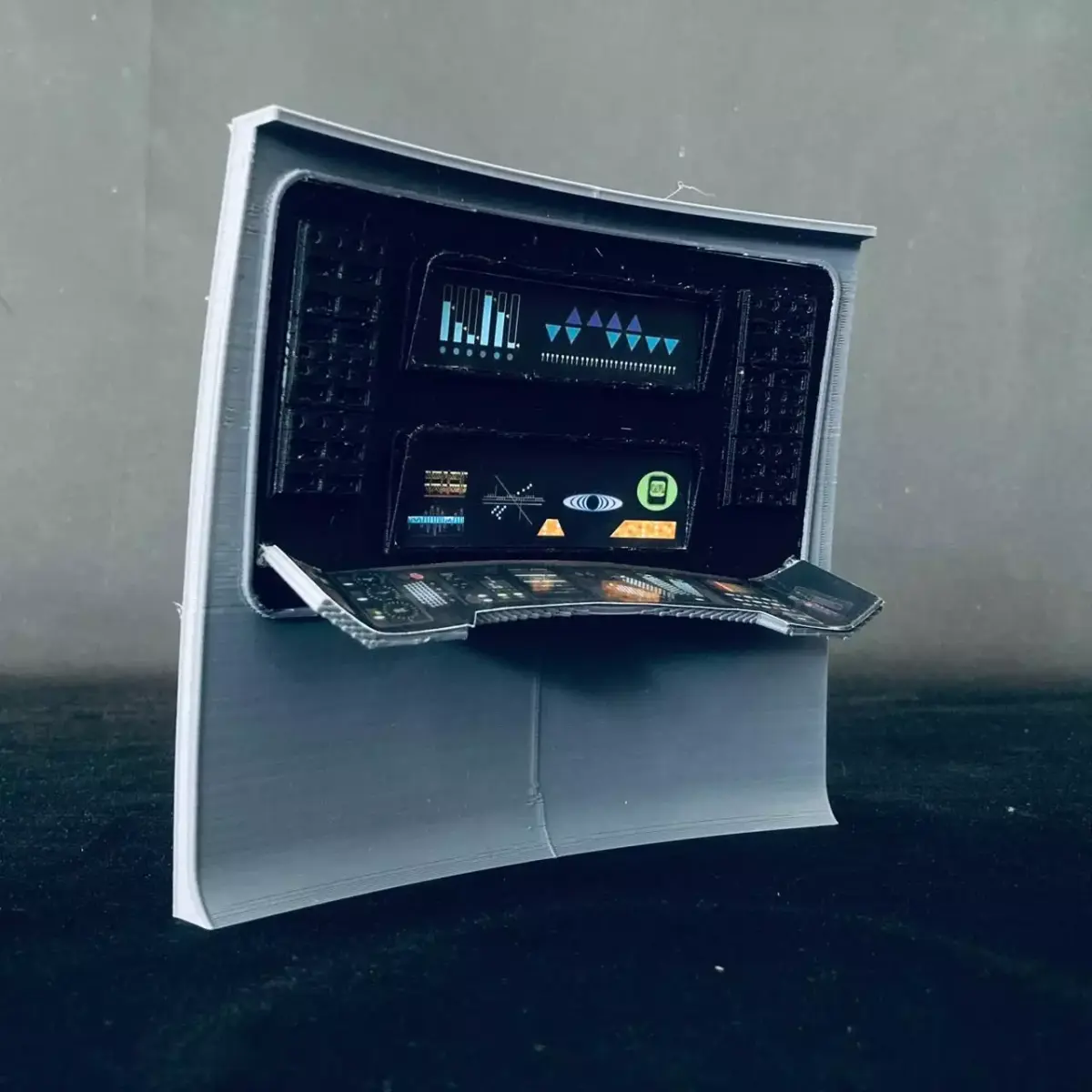 USS Enterprise Bridge Communications Station - The Wrath of Khan 3D print model