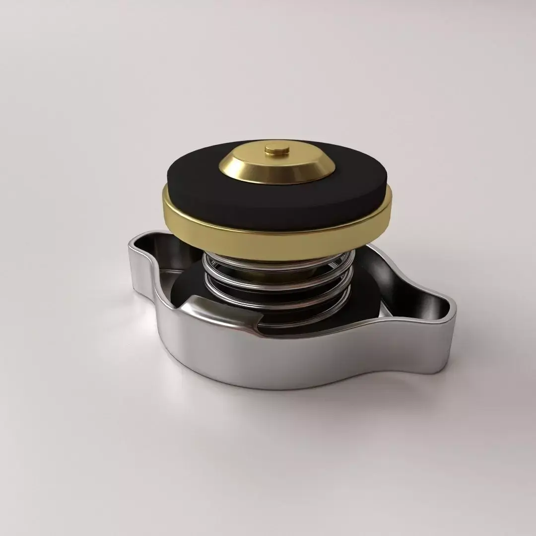Radiator Cap 3D model