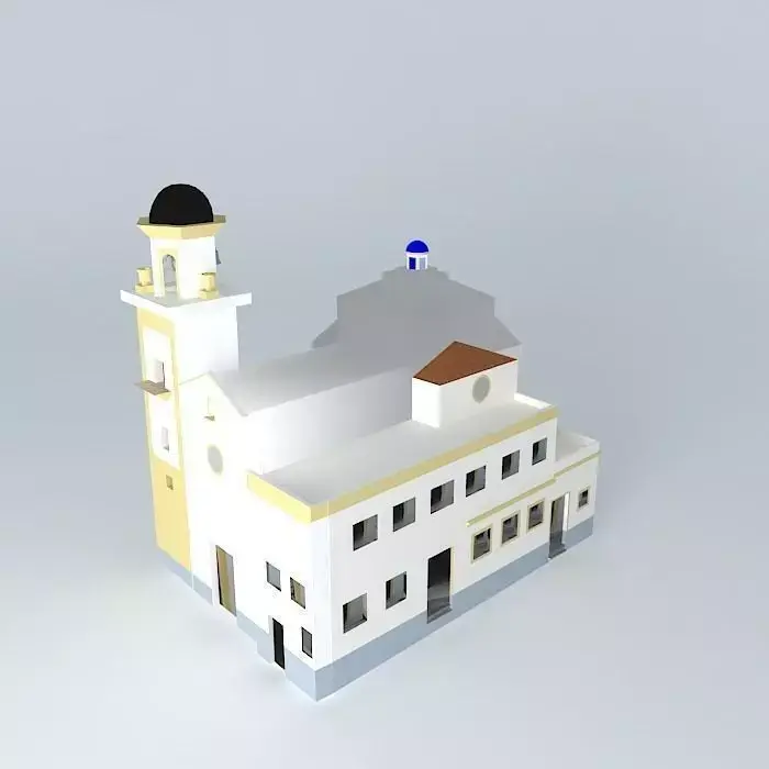 Parish Church Barbate, Cádiz Free 3D model
