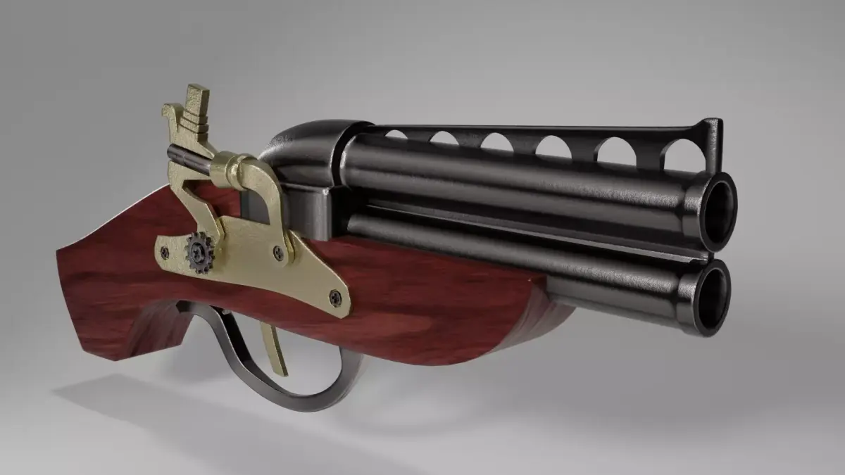 Pocket Musket 3D model