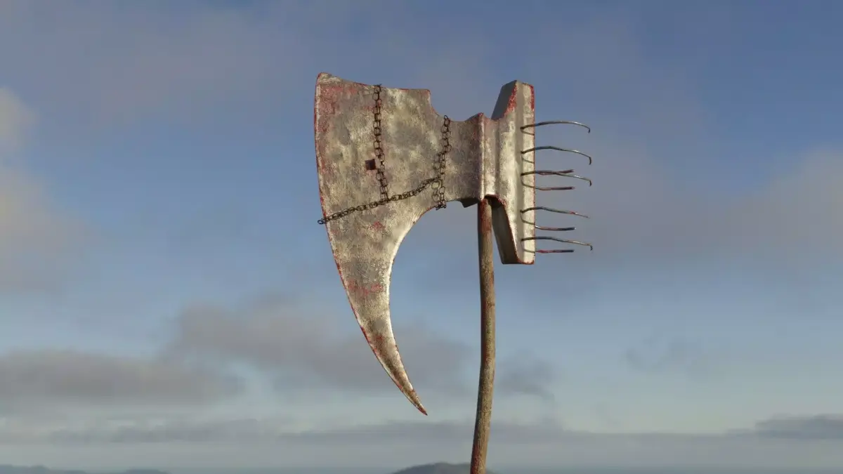 Bloody Executioners Axe 3D model