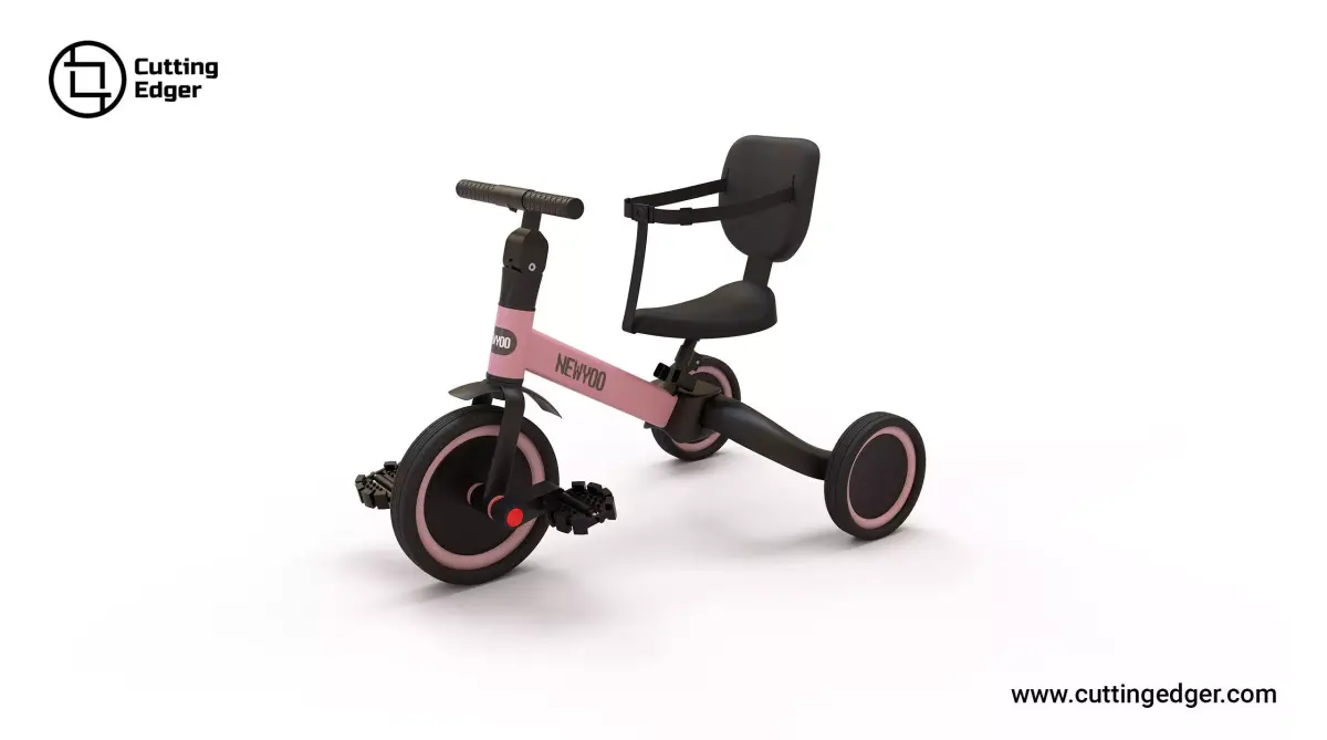Balance Tricycle 3D model