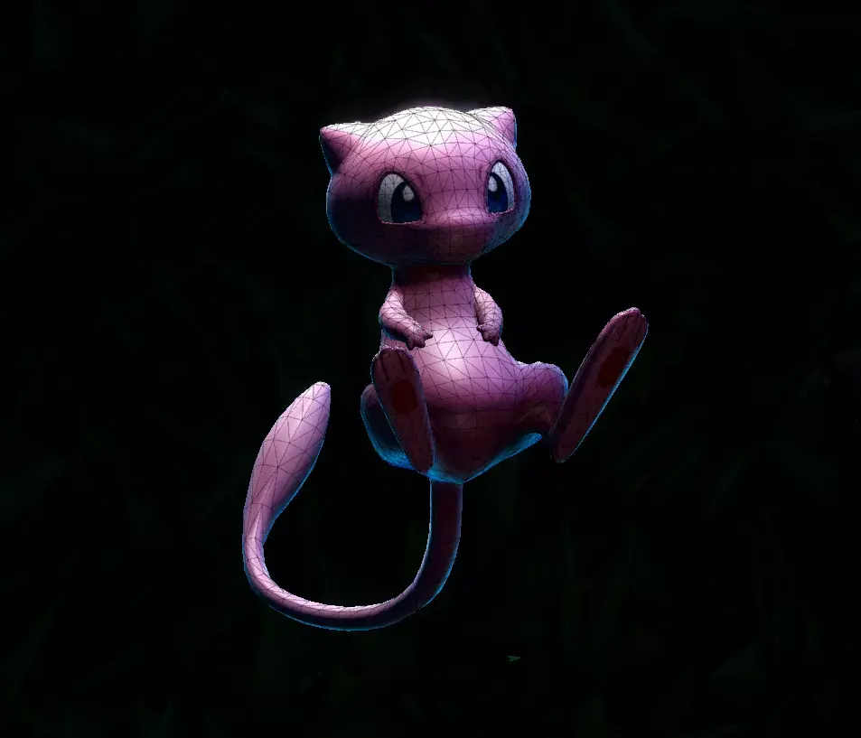 Kanto Legenday Pokemon Pack Low-poly 3D model