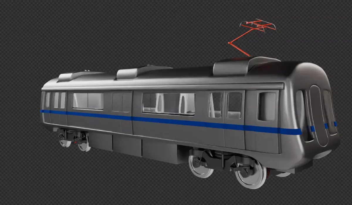 Metro Free 3D model