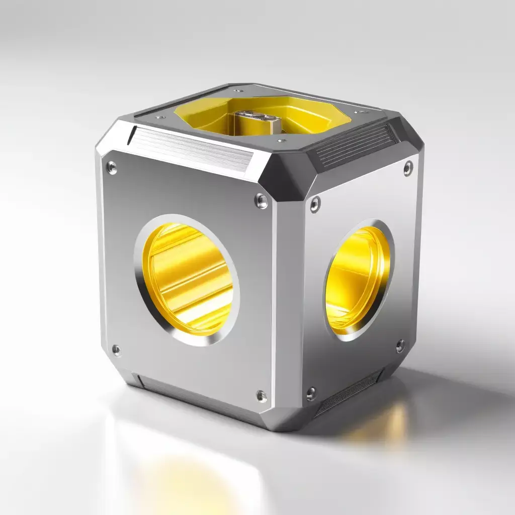 SciFi Industrial Energy Cube Module 3D model