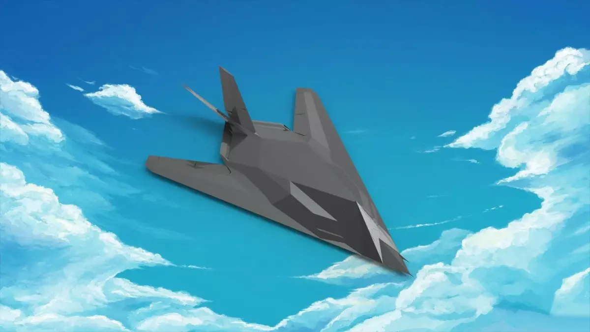 Lockheed F-117 Nighthawk 3D model purchase