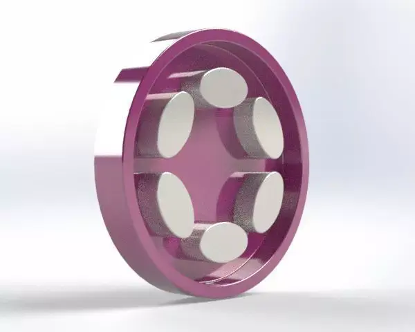 DOT 3D Part STL and IGES 3D print model 3D print model