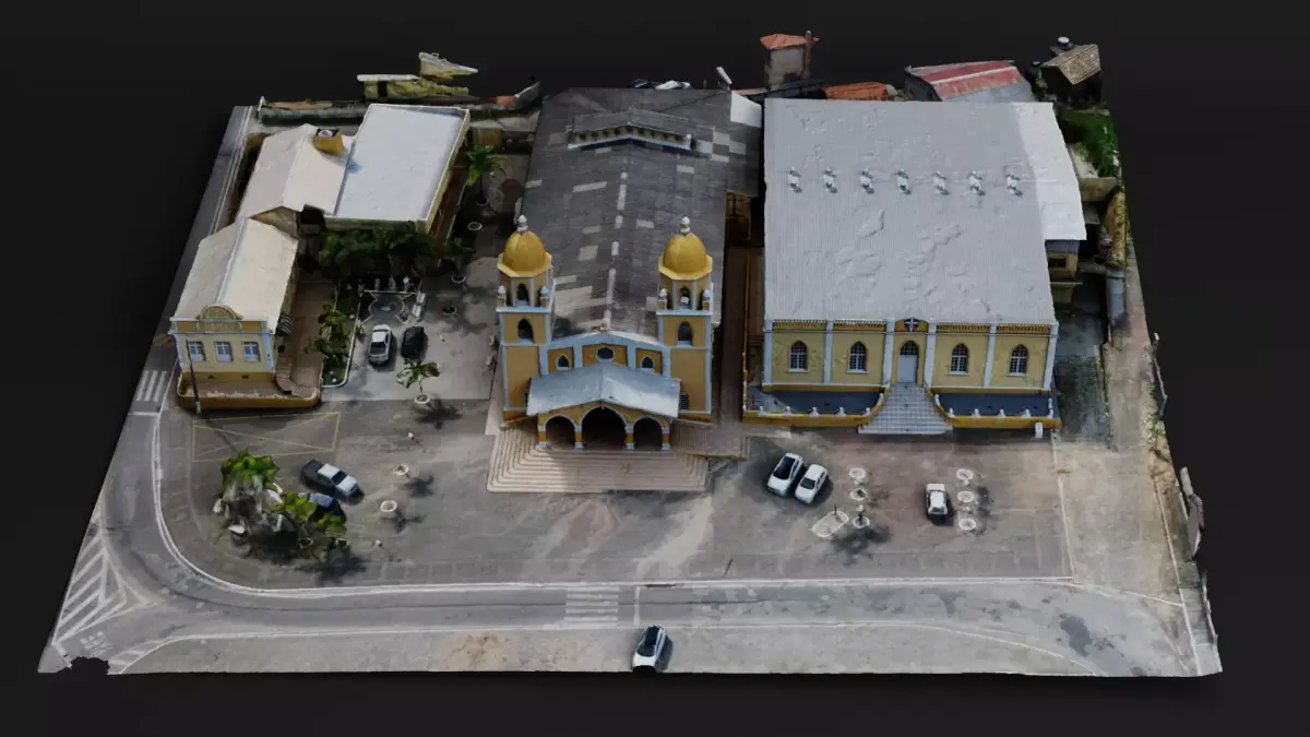 Brazilian Historic Church - Imarui 3D Scan 3D model