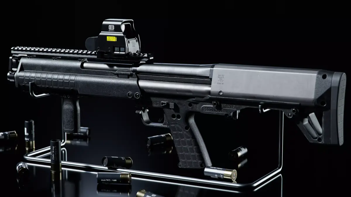 Kel-Tec KSG  Bullpup-Shotgun  John Wick Edition Low-poly 3D model