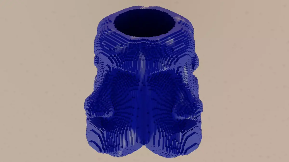 Moai Statue Pencil Holder  3D print model