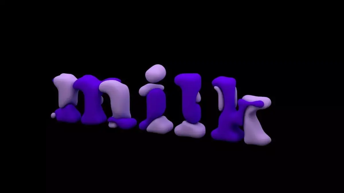 Animated 3D Text 3D model