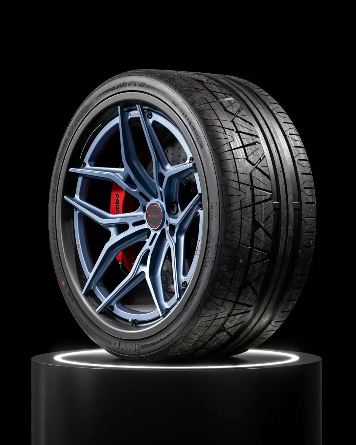 Nitto Invo 295 25 R22 97W 3D model