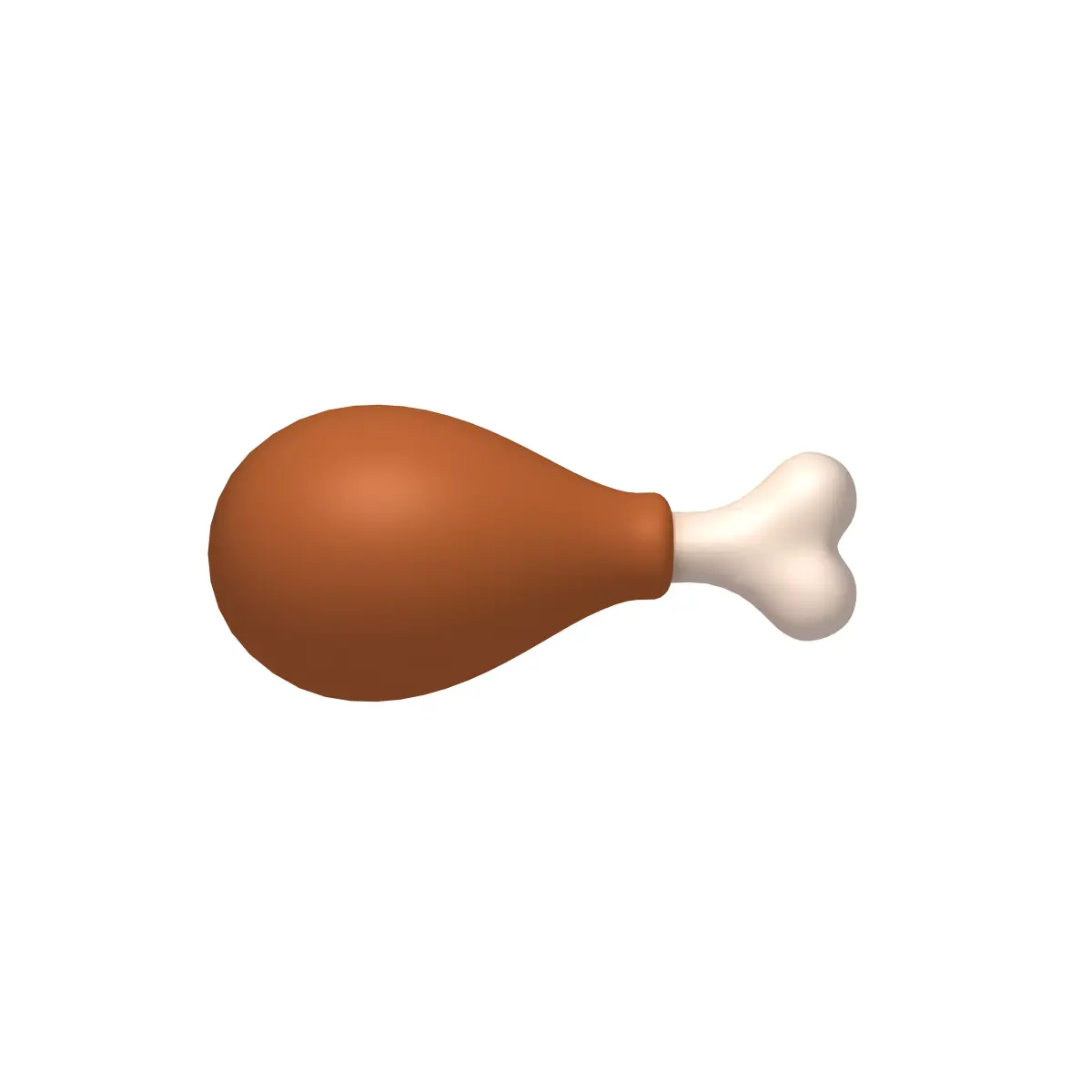 Chicken Leg Cartoon 3D model
