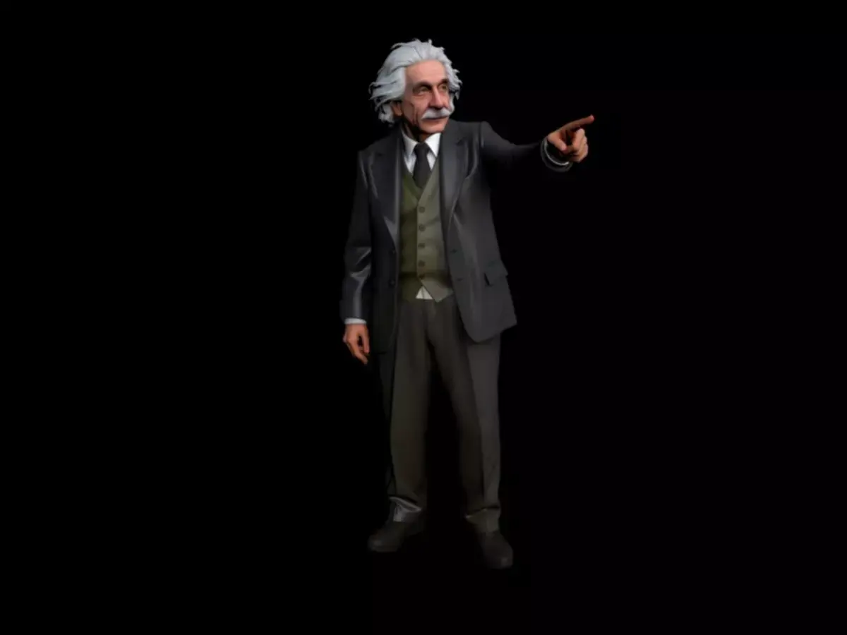Einstein 3D model
