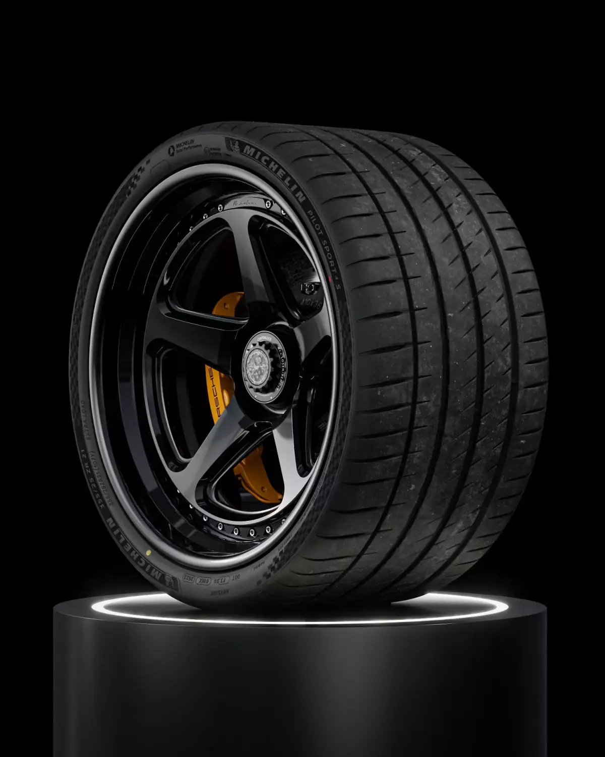 Michelin Pilot Sport 4S 355 25 ZR21 107Y 3D model