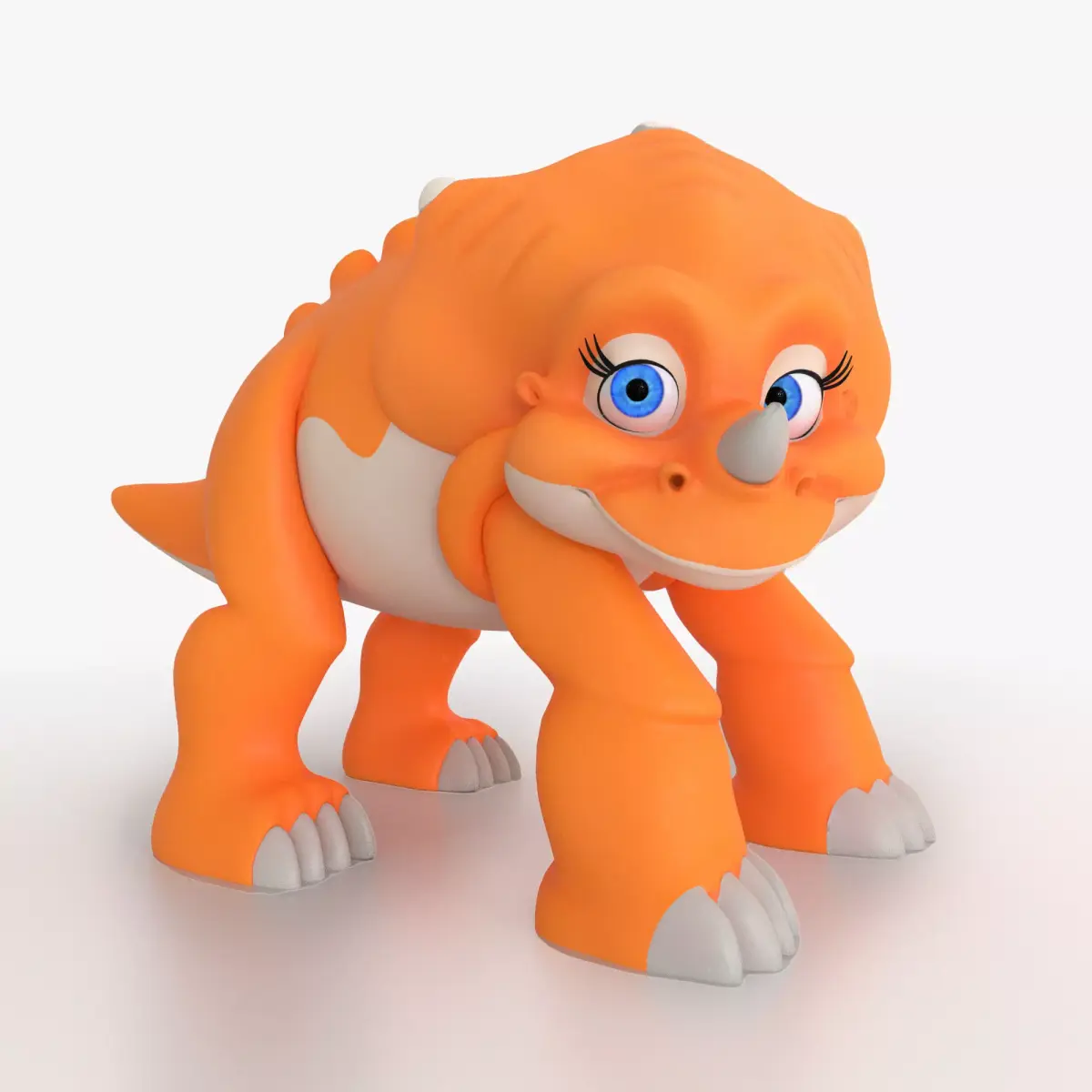 Cera Triceratops Free low-poly 3D model