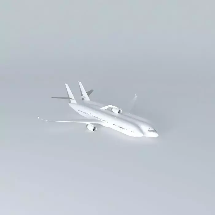 DoubleF airplane Free 3D model