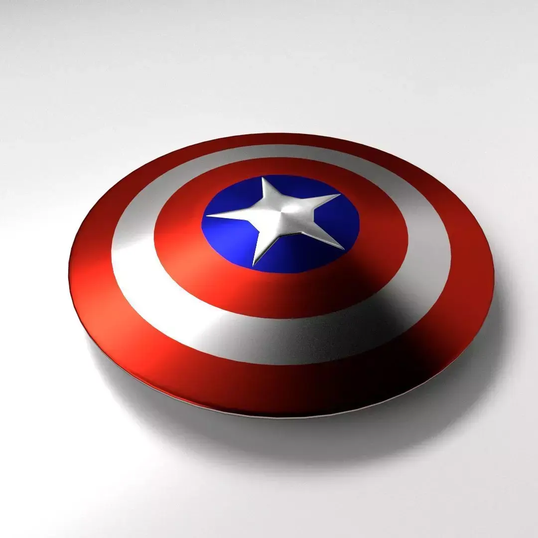 Captain America Shield 3D model shop