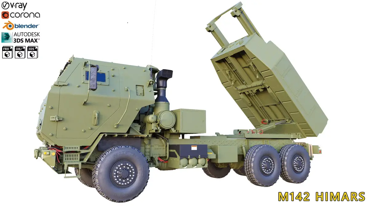 M142 HIMARS 3D model