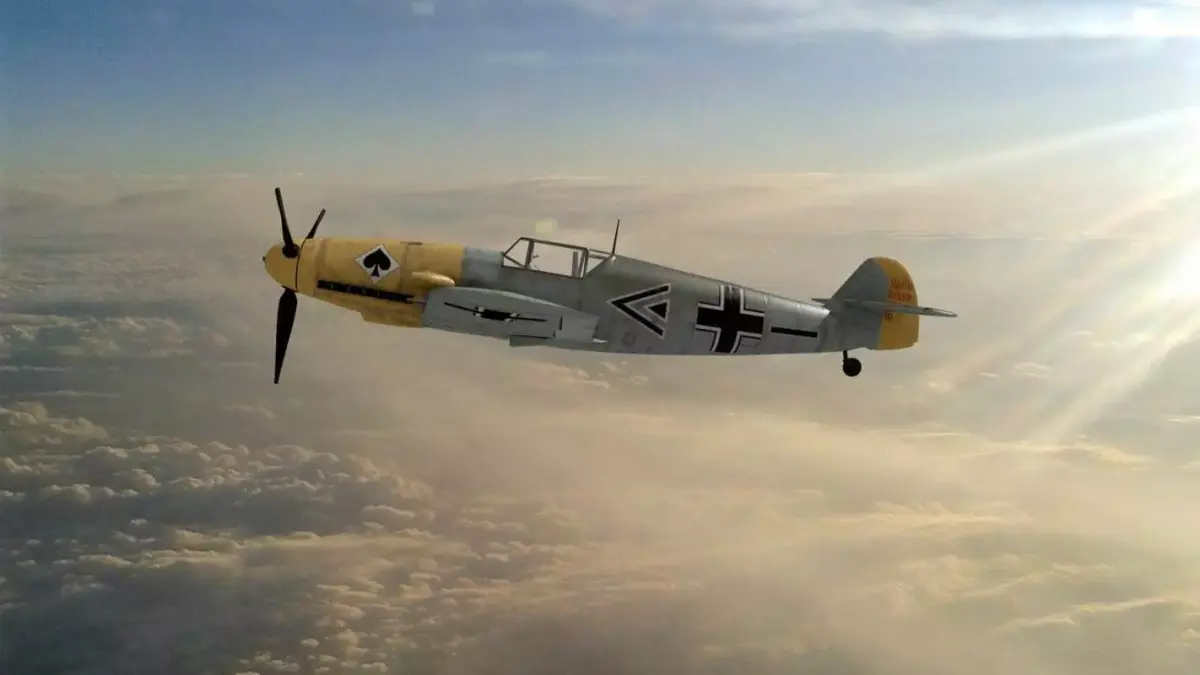 Messerschmitt Bf 109 3D model 10