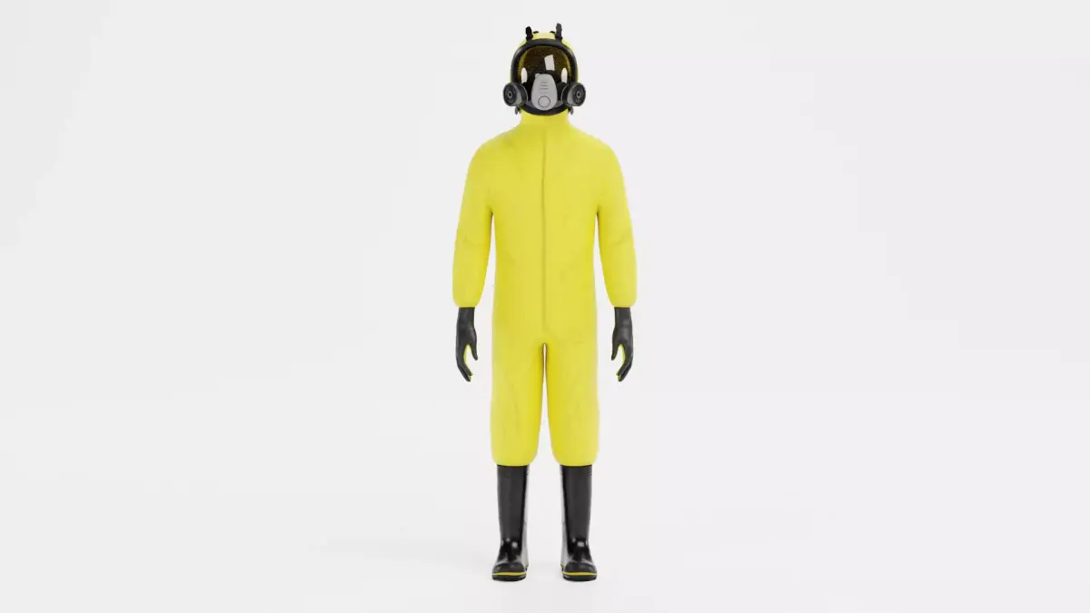 -Protective Suit V1- 3D model