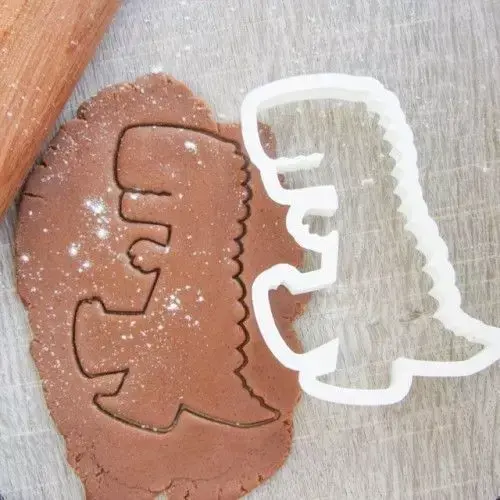 Dinosaur TREX 2 cookie cutter for professional Free 3D print model
