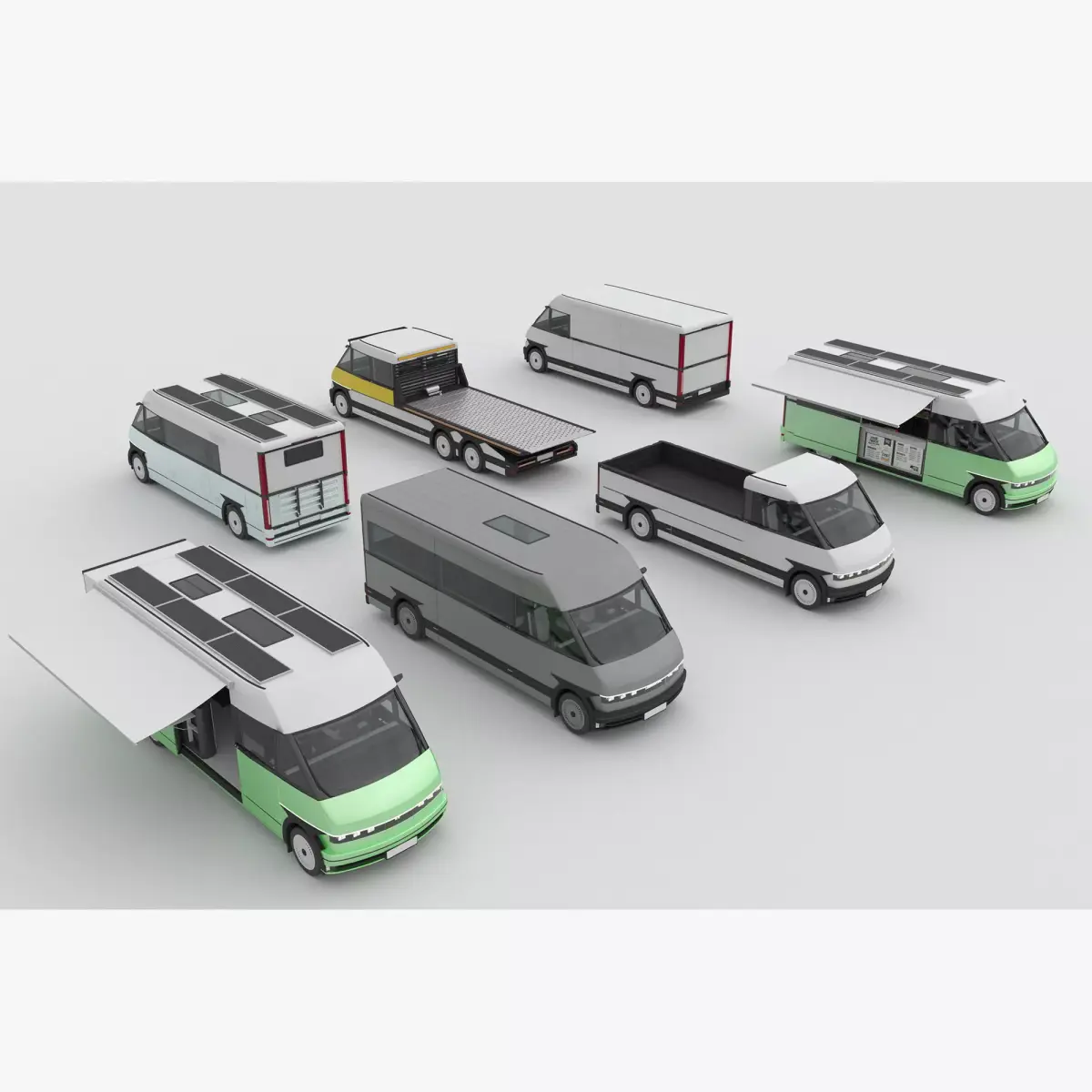 EV Prototype 1 3D Model Pack
