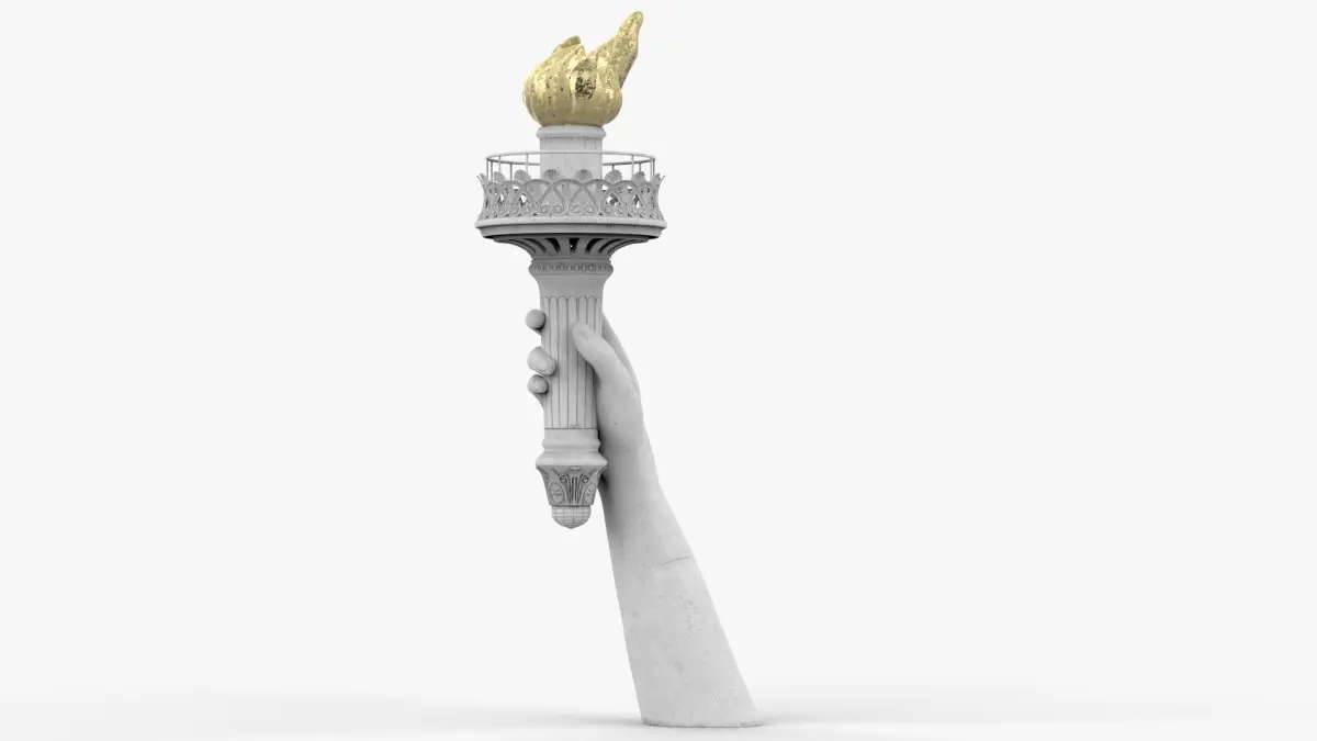 Torch Liberty 3D model