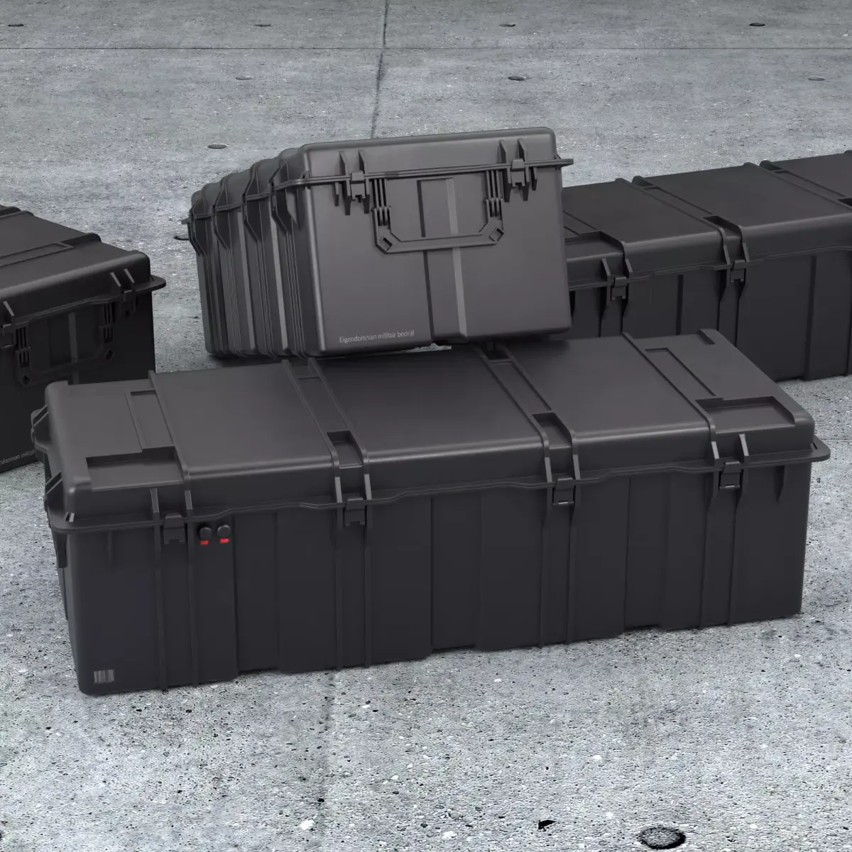 Weapon case Low-poly 3D model purchase