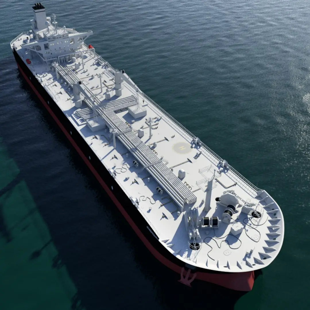 Peak Oil - Oil Tanker - AbQaiq 3D model