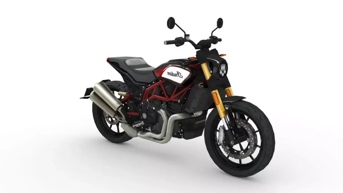 Indian FTR 1200  Low-poly 3D model