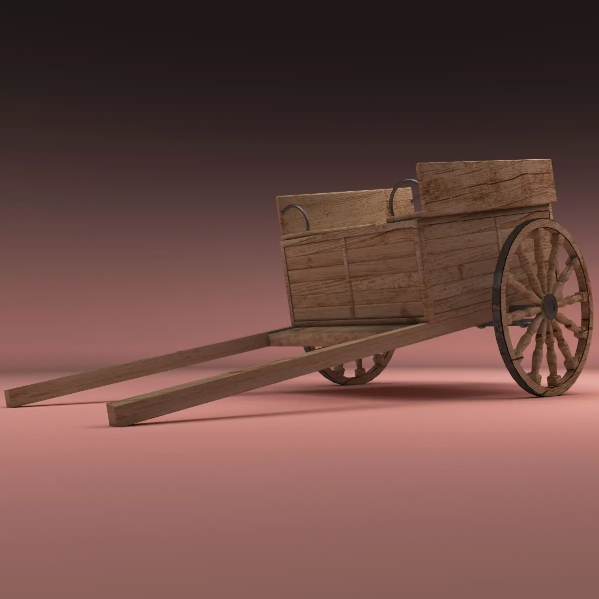 Hay Cart  3D model