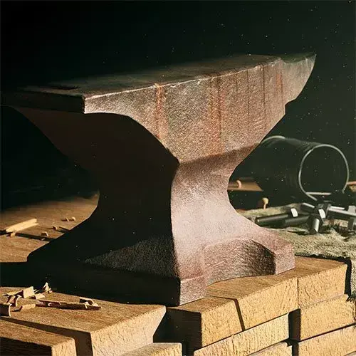 The Old Anvil Free 3D model