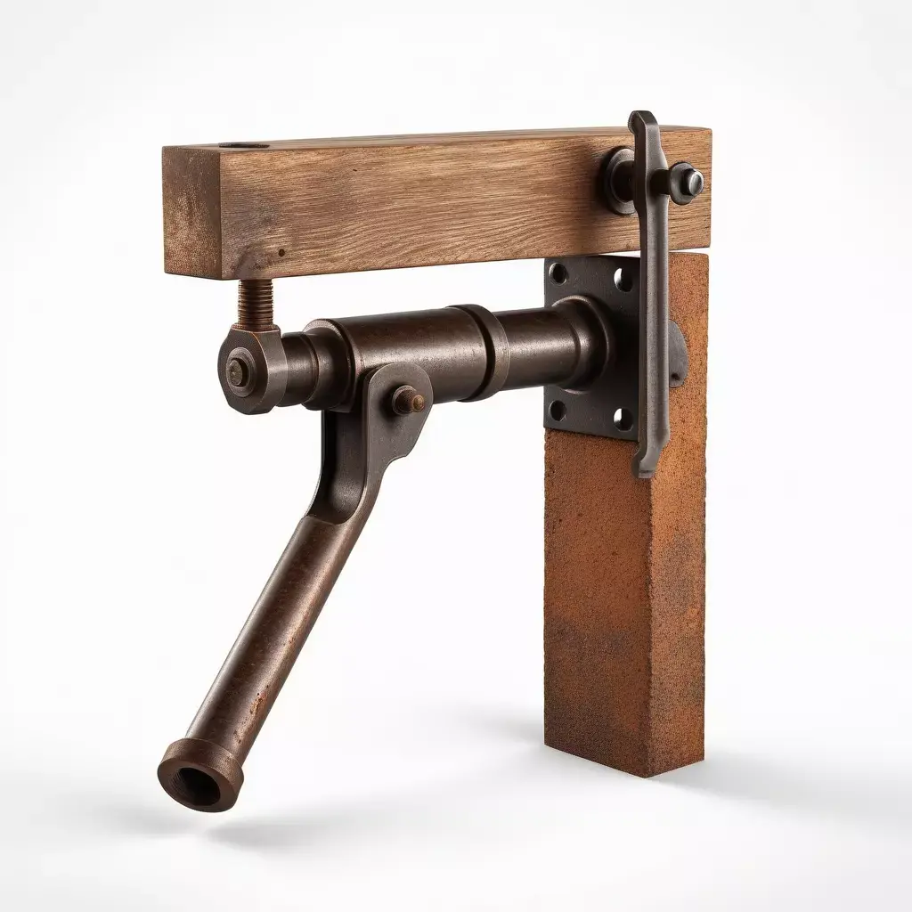 Vintage Industrial Mechanism 3D model