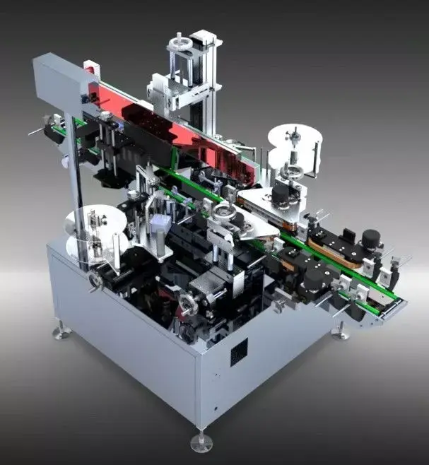 Labeling Machinery 3D model