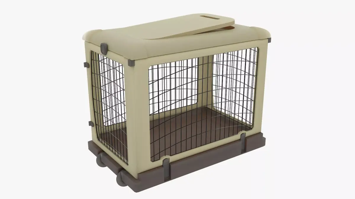 Travel Portable Pet Carrier 3d Model 3D model