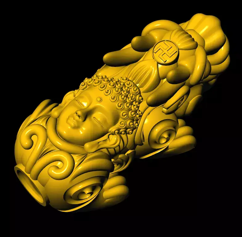 Pixiu Face Bracelet-Unicorn bracelet T07 3D print model