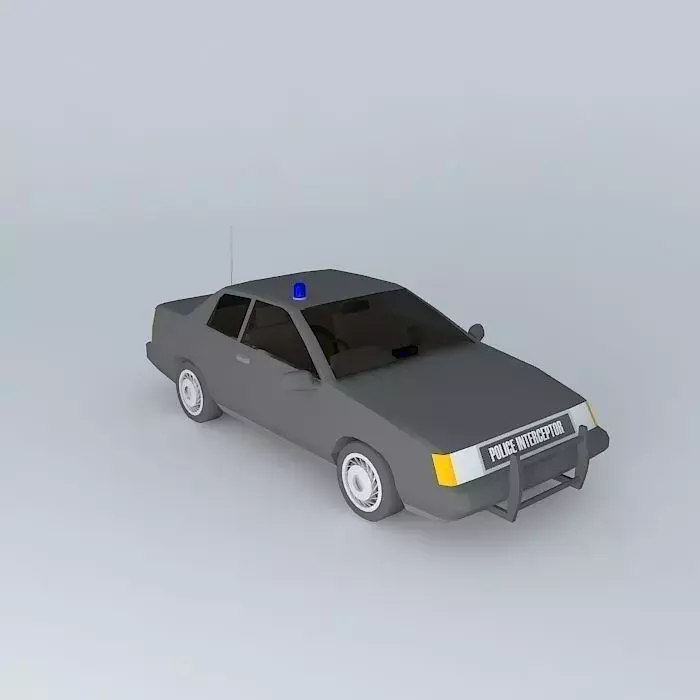 Aero Sportage (Police Interceptor) Free 3D model