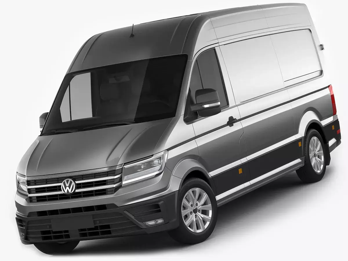 VW Crafter II 2017 L1H2 panel van 3D model