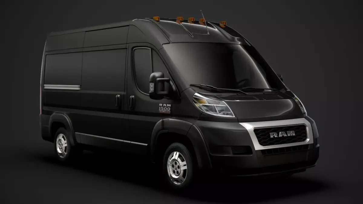Ram Promaster Cargo 1500 HR 136WB 2020 3D model
