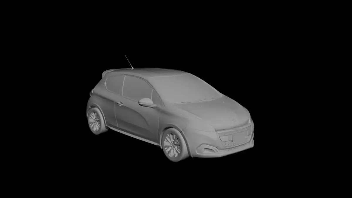 Peugeot 208 GTI BPS 3D model