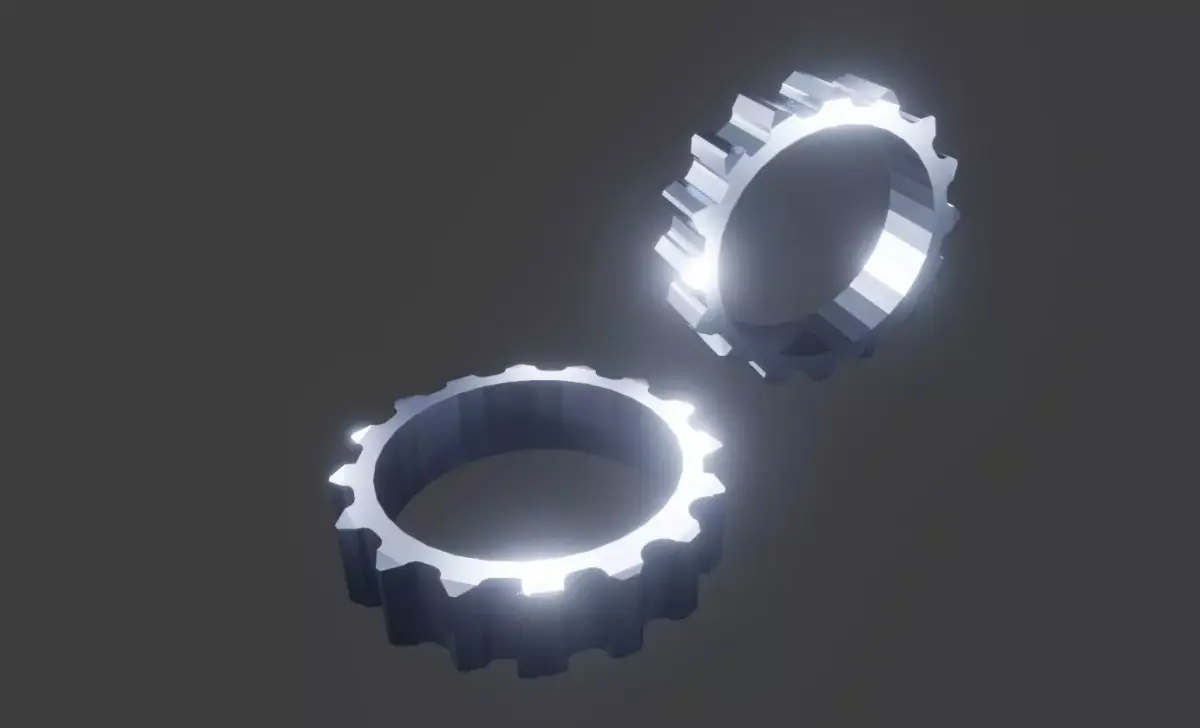 Gear Wheel 3D Model 3D model