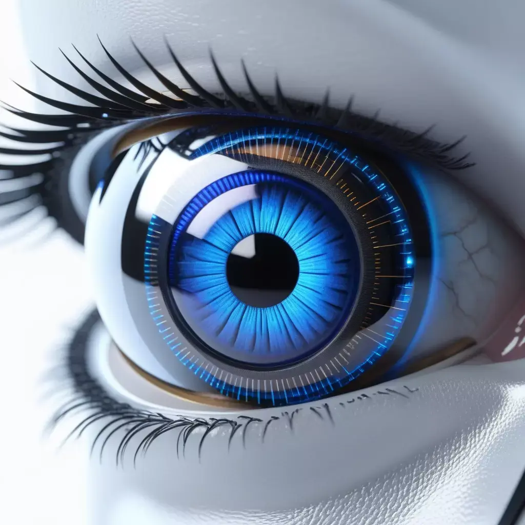 Cybernetic Eye 3D Model 3D model