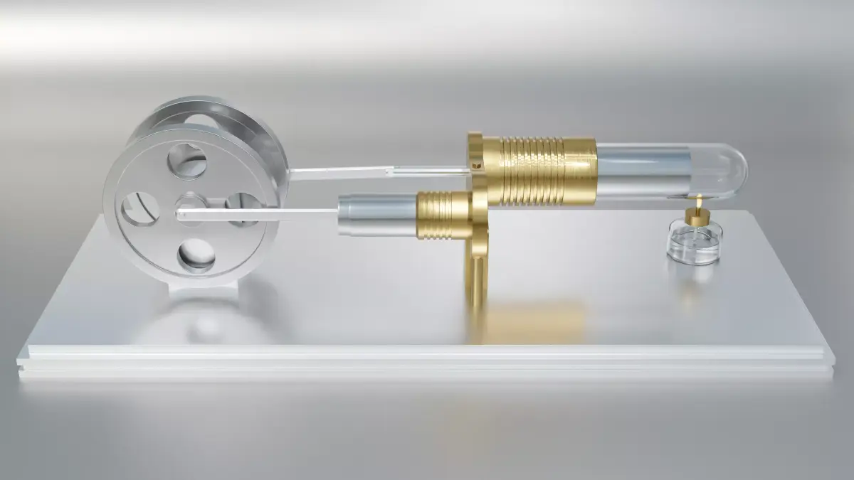 stirling engine 3D model