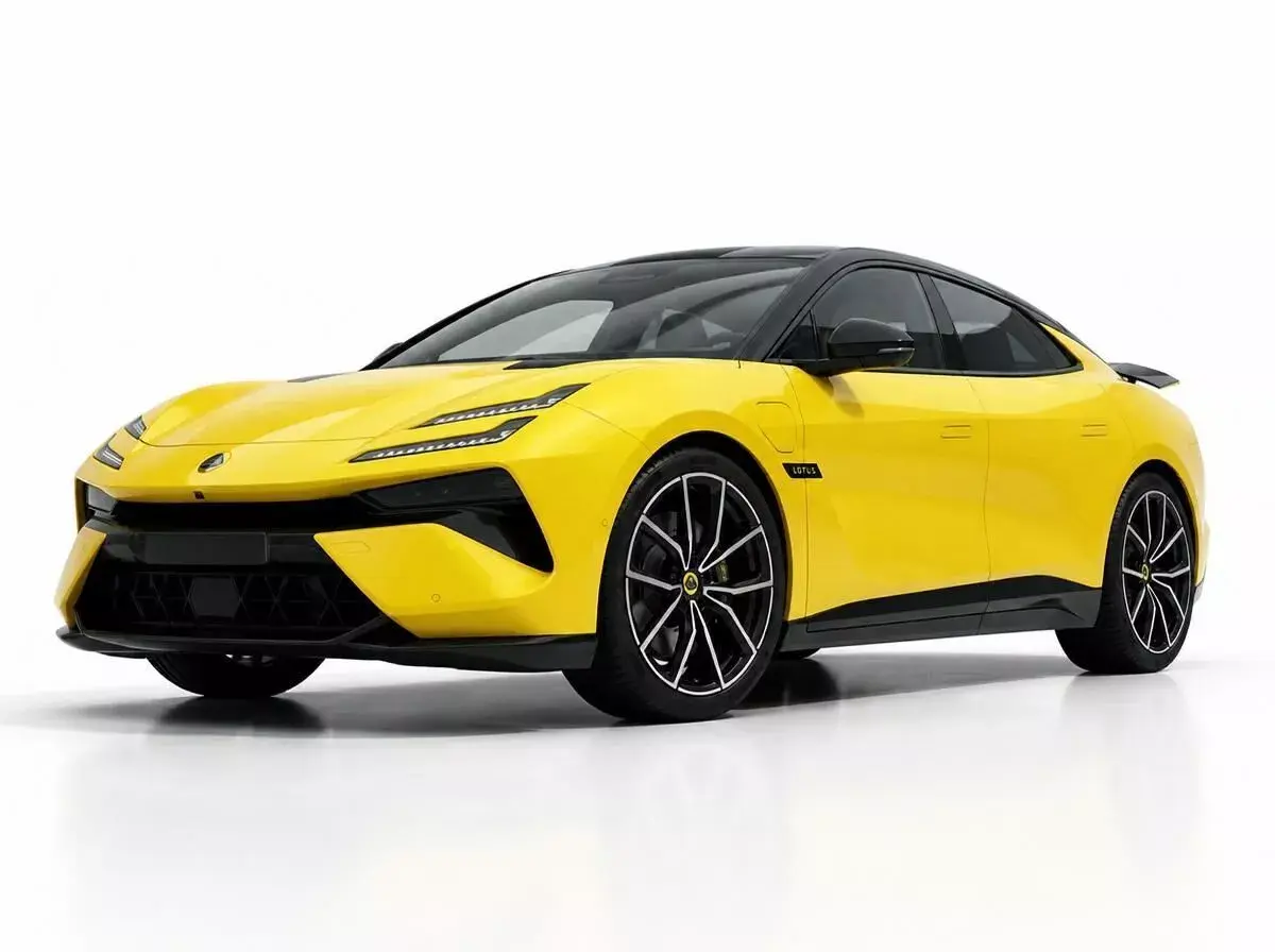 Electric Hyper Sedan Next Gen Performance 3D model