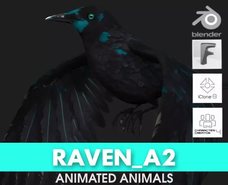 Raven A2 3D model