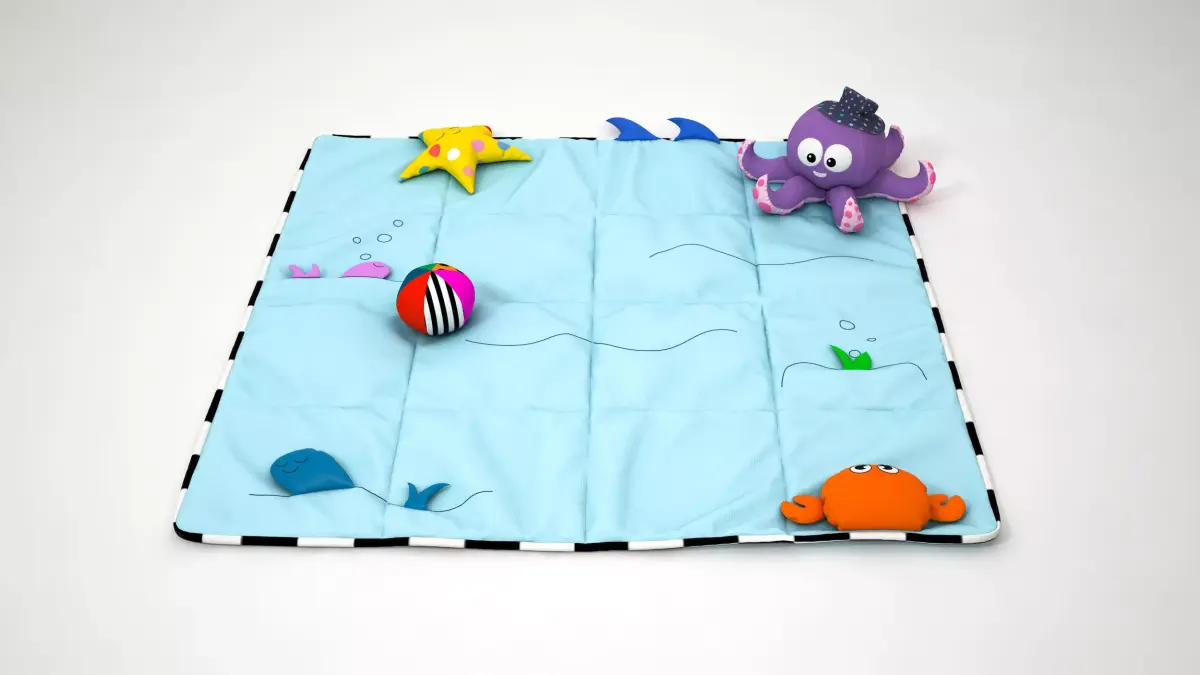 Play mat 3D model