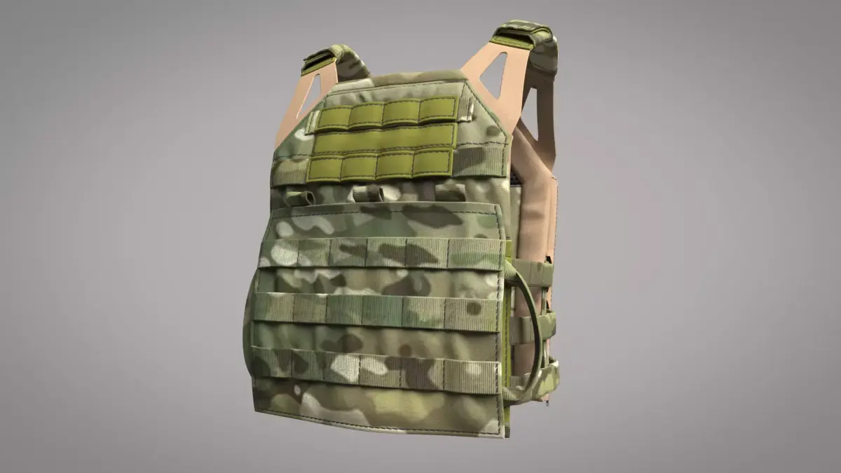 Plate Carrier Vest Crye JPG 2 -MD Project 3D model